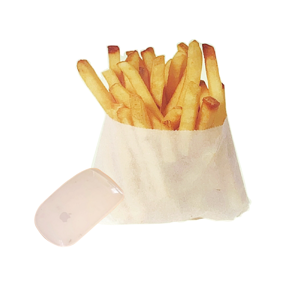 유라이크왓 버거샵 마우스패드 (감자튀김 포장)([3% 포인트 적립] you like what Burger Shop Mouse Pad (French fries - takeout))