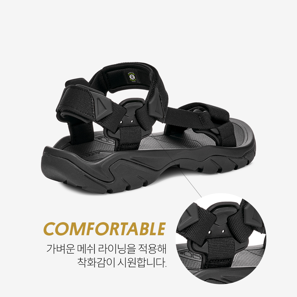테바 남성 테라 파이 5 유니버설 BLK(TEVA Men Terra Fi 5 Universal BLK) - 4