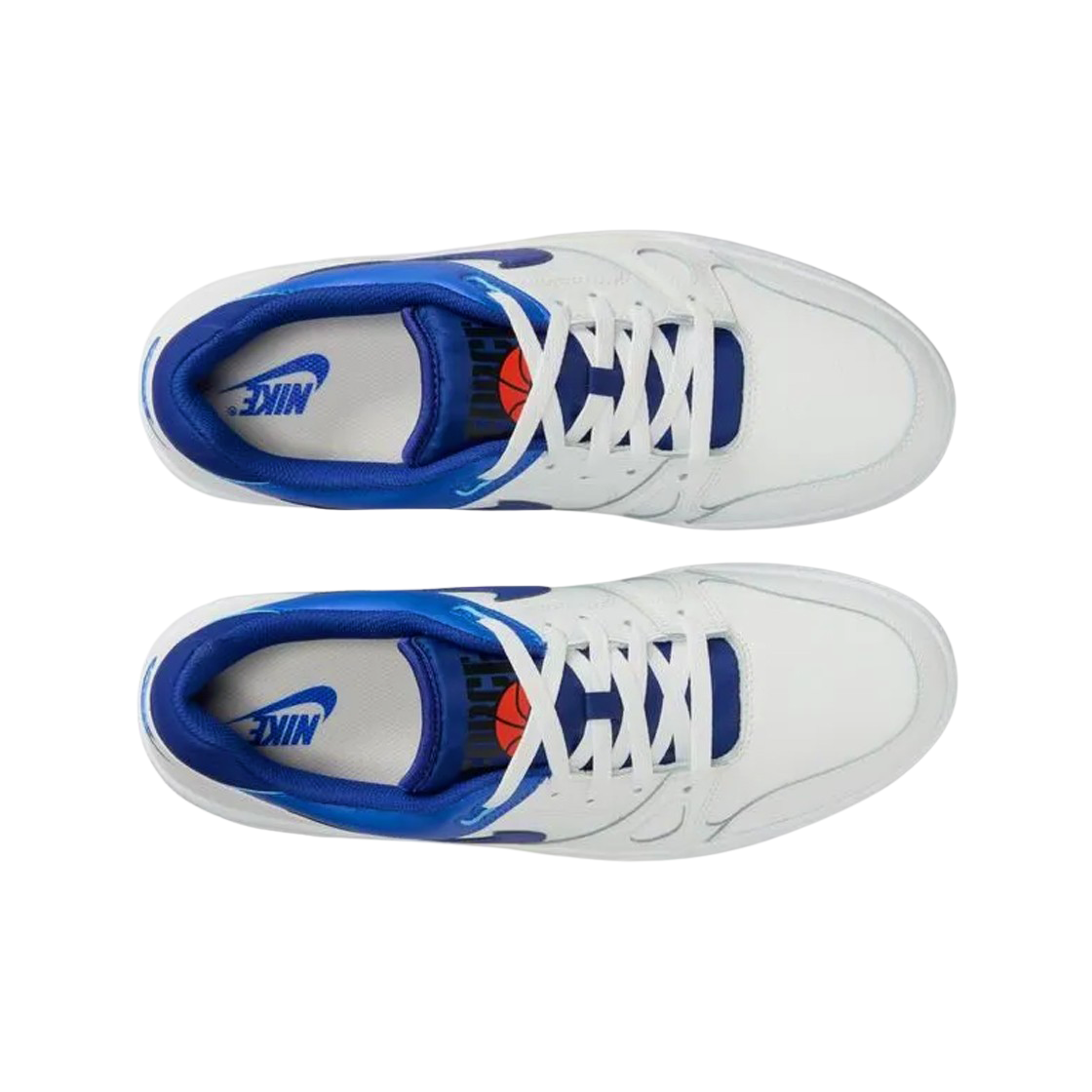 나이키 풀 포스 로우 서밋 화이트 레이서 블루(Nike Full Force Low Summit White Racer Blue) - 2