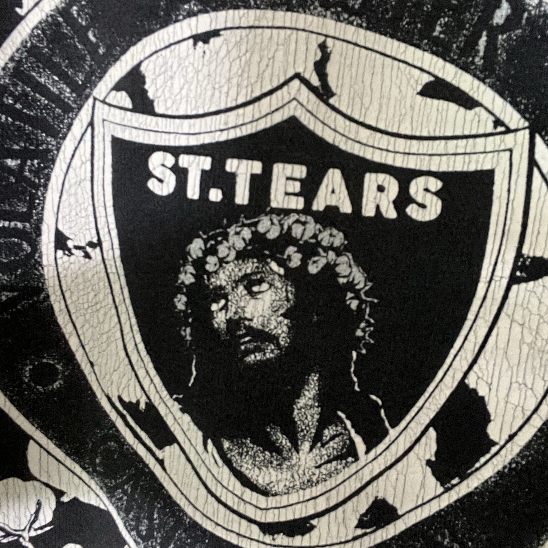 Saint Mxxxxxx x Denim Tears Crew Sweat Black - 24SS 착용 스타일 - 1