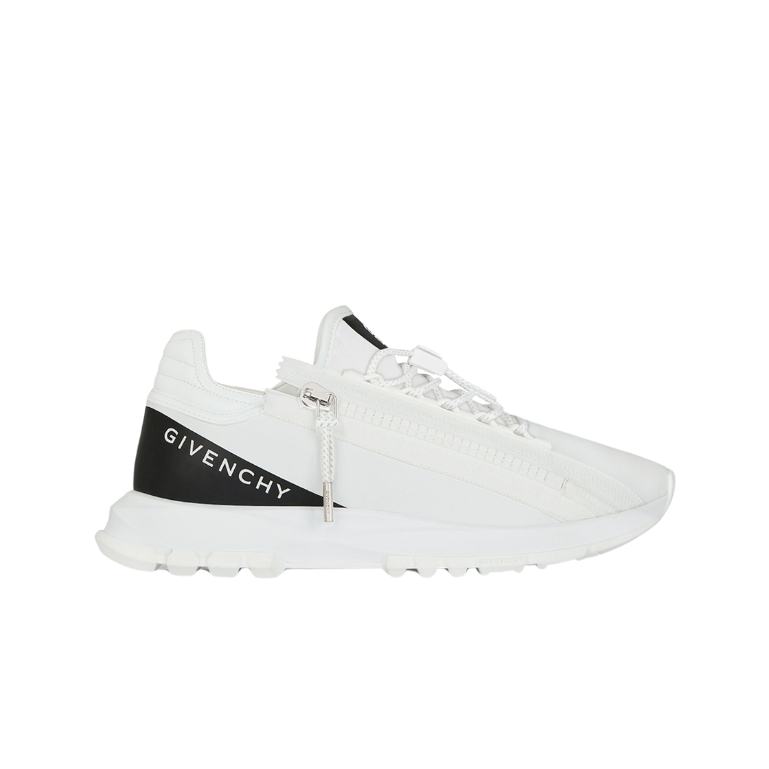 지방시 스펙터 신세틱 레더 스니커즈 화이트 블랙(Givenchy Specter Sneakers in Synthetic Leather White Black)