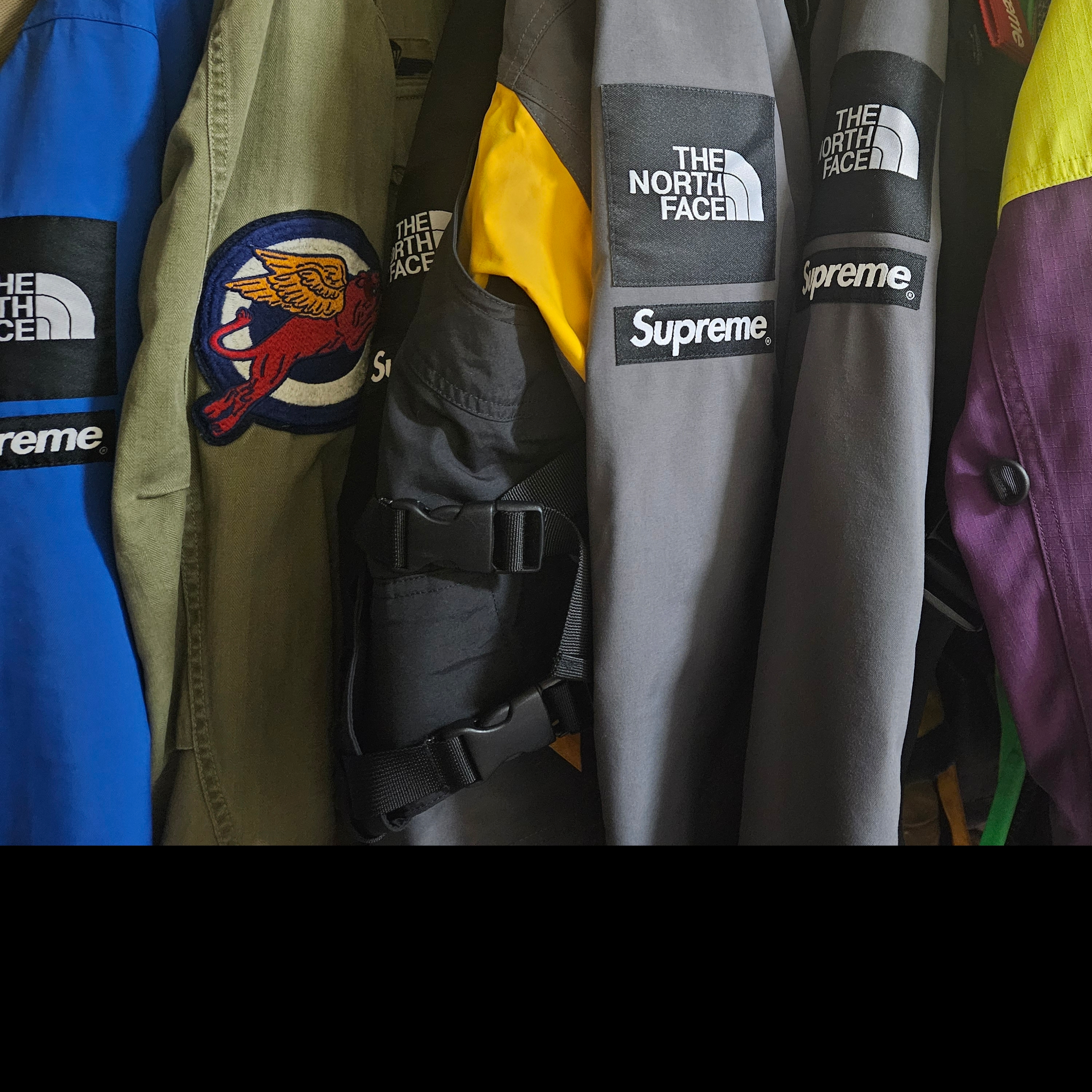Supreme x The North Face RTG Jacket + Vest Red - 20SS, Supreme x The North Face RTG Jacket + Vest Gold - 20SS 착용 스타일