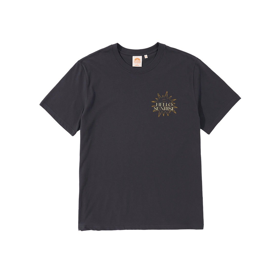 헬로선라이즈 선버스트 아이콘 티 차콜(Hello Sunrise Sunburst Icon Tee Charcoal)