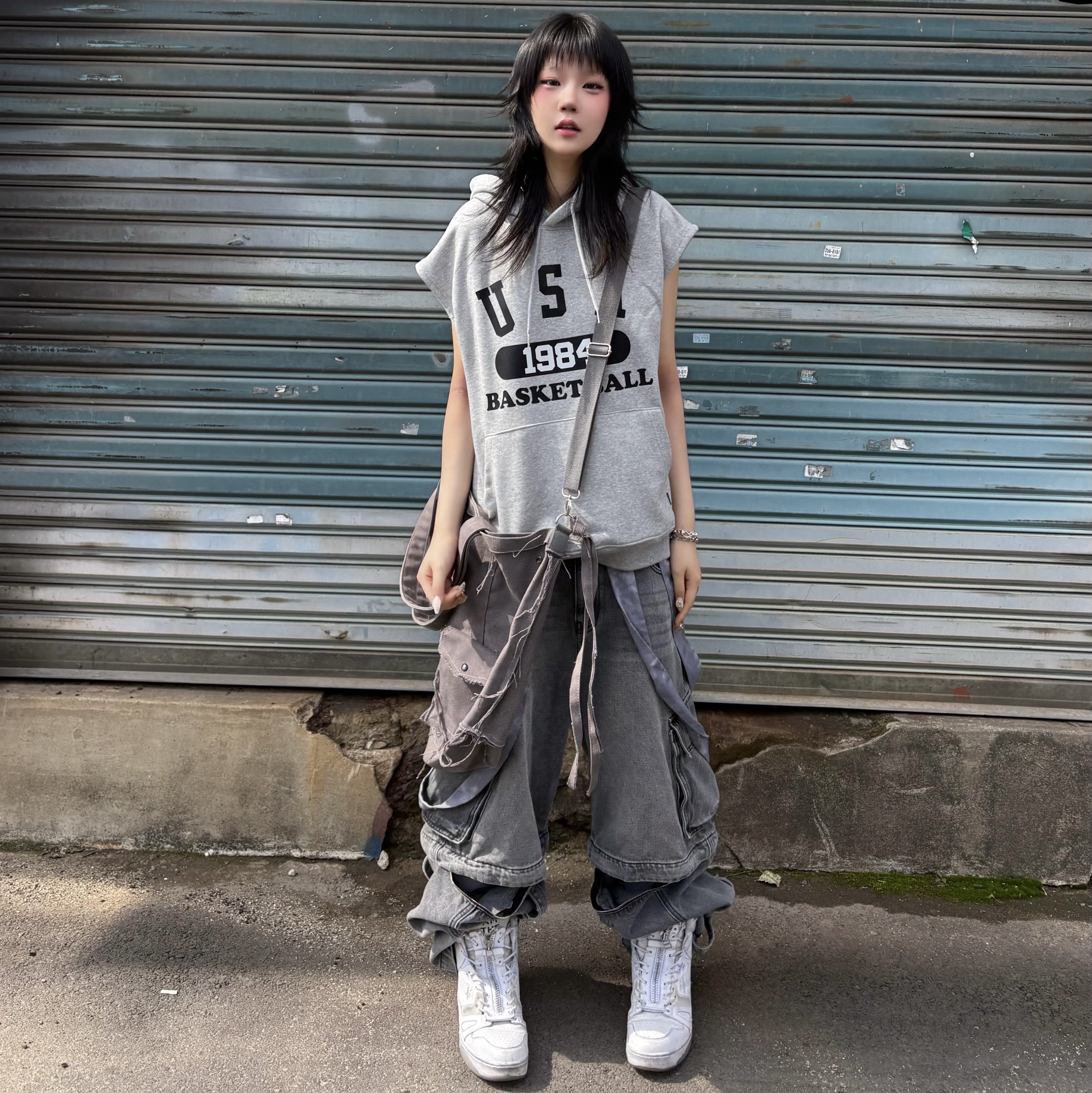 Converse x Takahiromiyashita The Soloist ERX 260 Mid White 착용 스타일 - 1