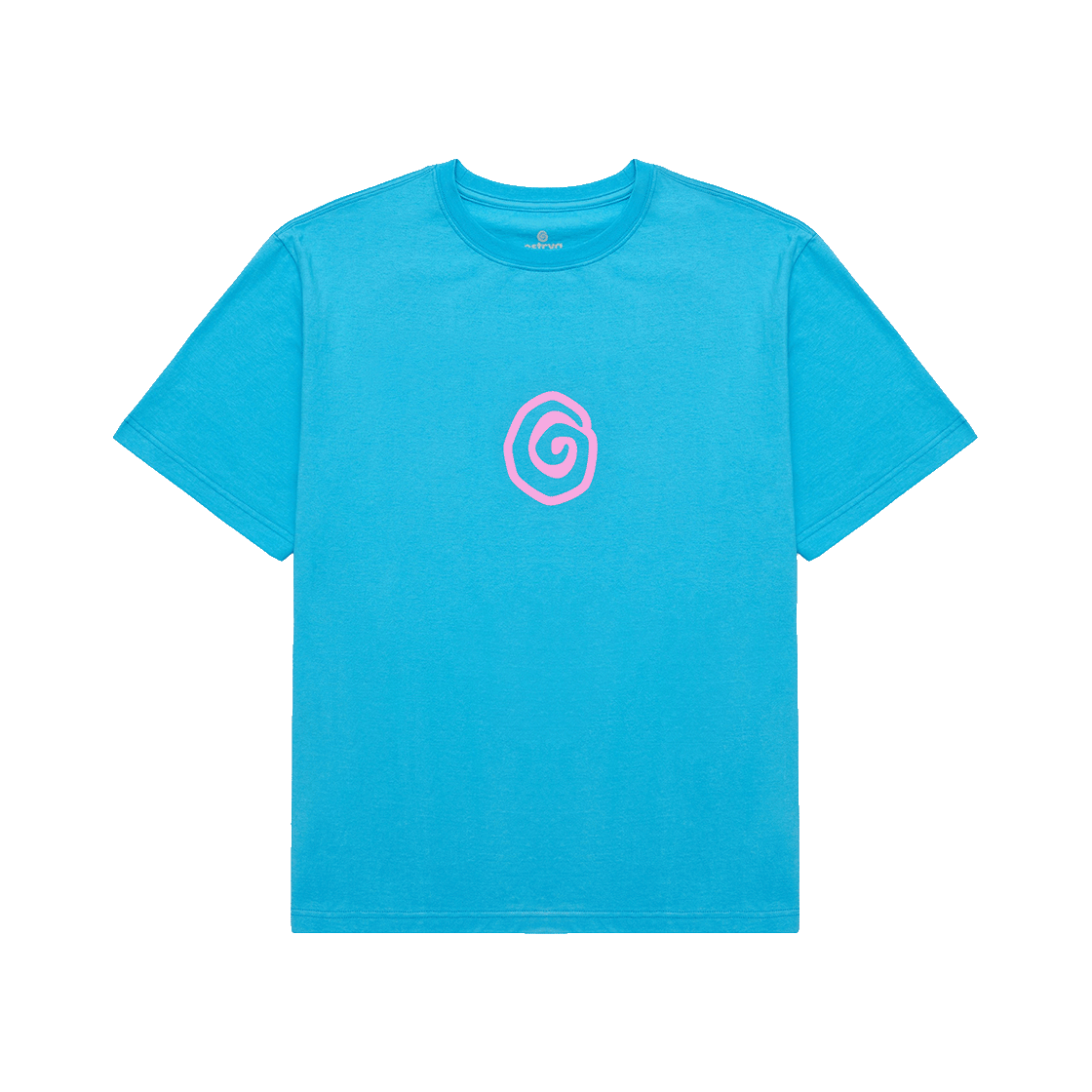 S25E02TSBL Ostrya Dizzy Frog Heavy Du-Tee Sky Blue