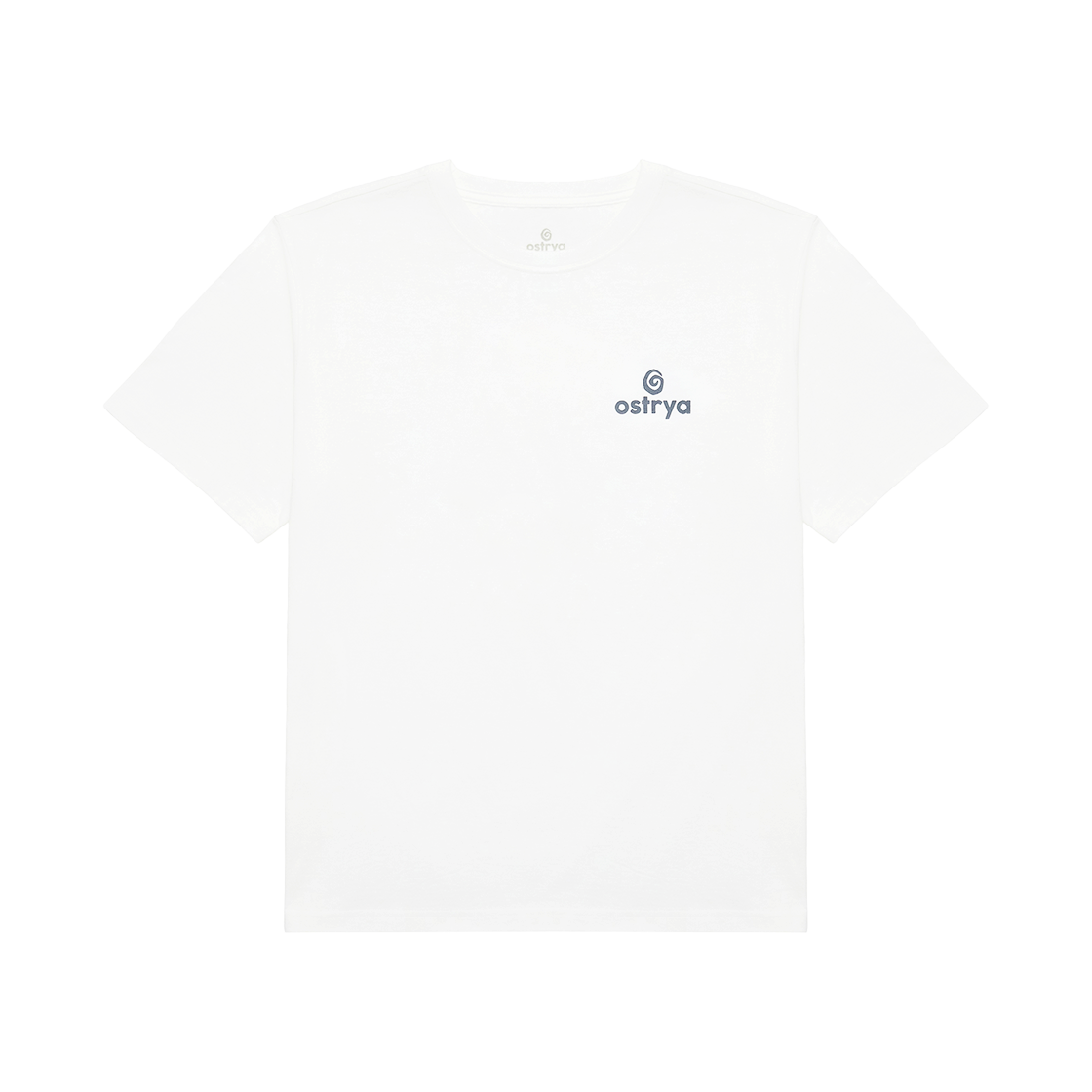 S25E06TCWH Ostrya Core Logo Heavy Du-Tee Cloud White