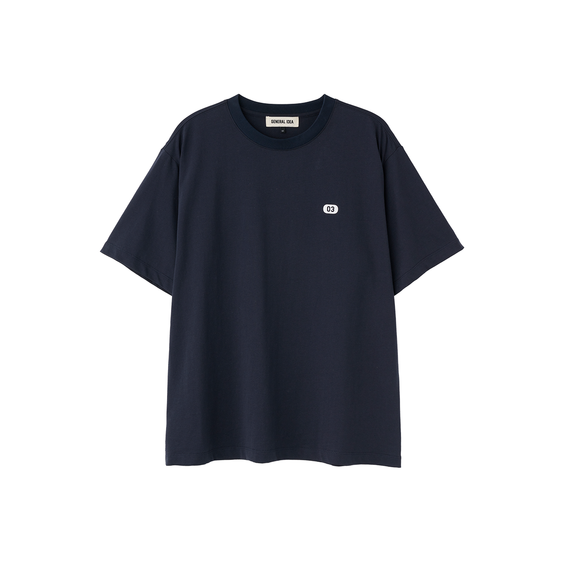 SBE2U01012NAM General Idea unisex new idea regular half t-shirts navy