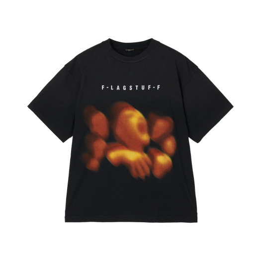KM5BTSSFF05BK Flagstuff Wake Up Tee Black - 25SS