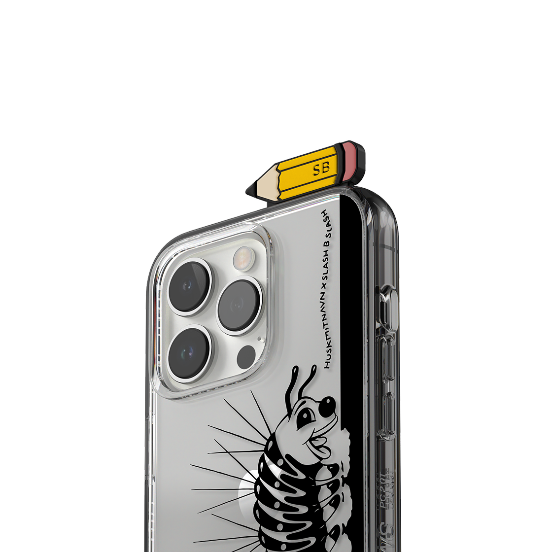 에스엘비에스 아이폰 A1 허스크밋나븐 더 캐터필러 연필 태그(SLBS iPhone A1 Husk Meet Naven The Caterpillar Pencil Tag) - 4