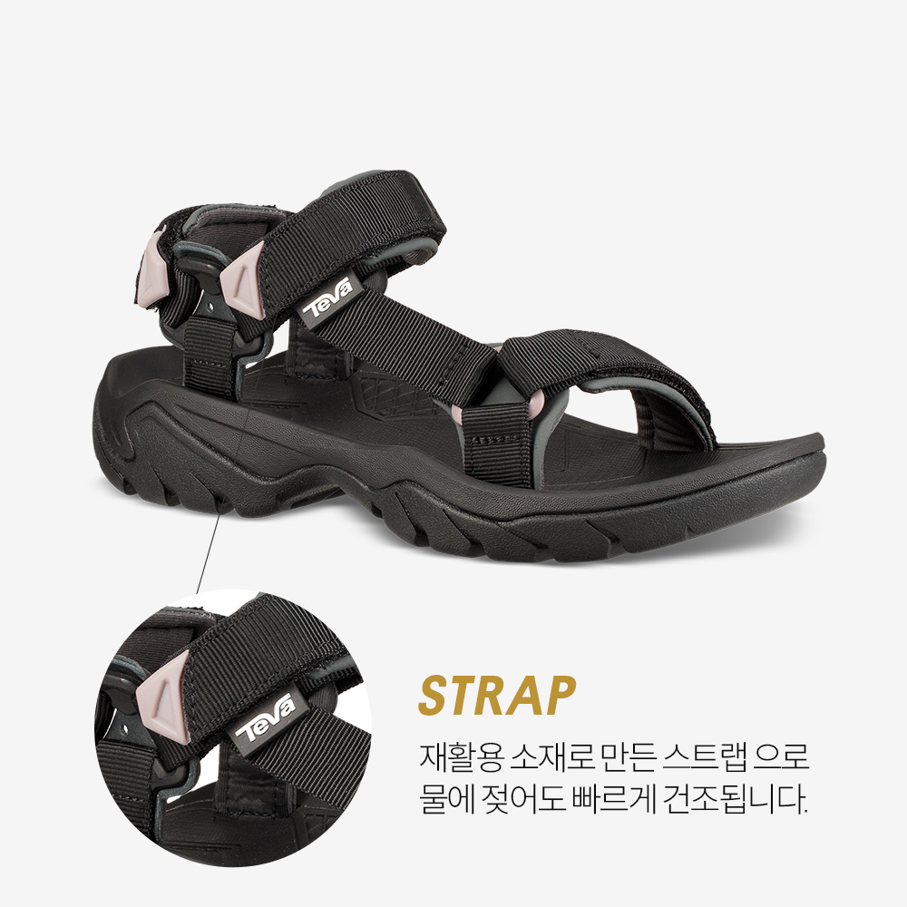 테바 여성 테라 파이 5 유니버설 BLK(TEVA Women Terra Fi 5 Universal BLK) - 3