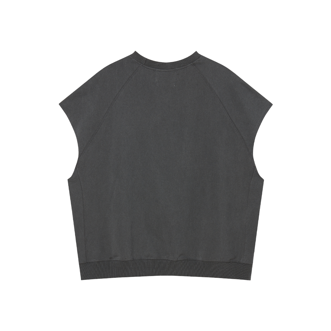 엔 아카이브 빈티지 가먼트 코튼 스웨트 셔츠 차콜 그레이(N ARCHIVE Vintage Garments Cotton Sweat Shirts Charcoal Gray) - 2