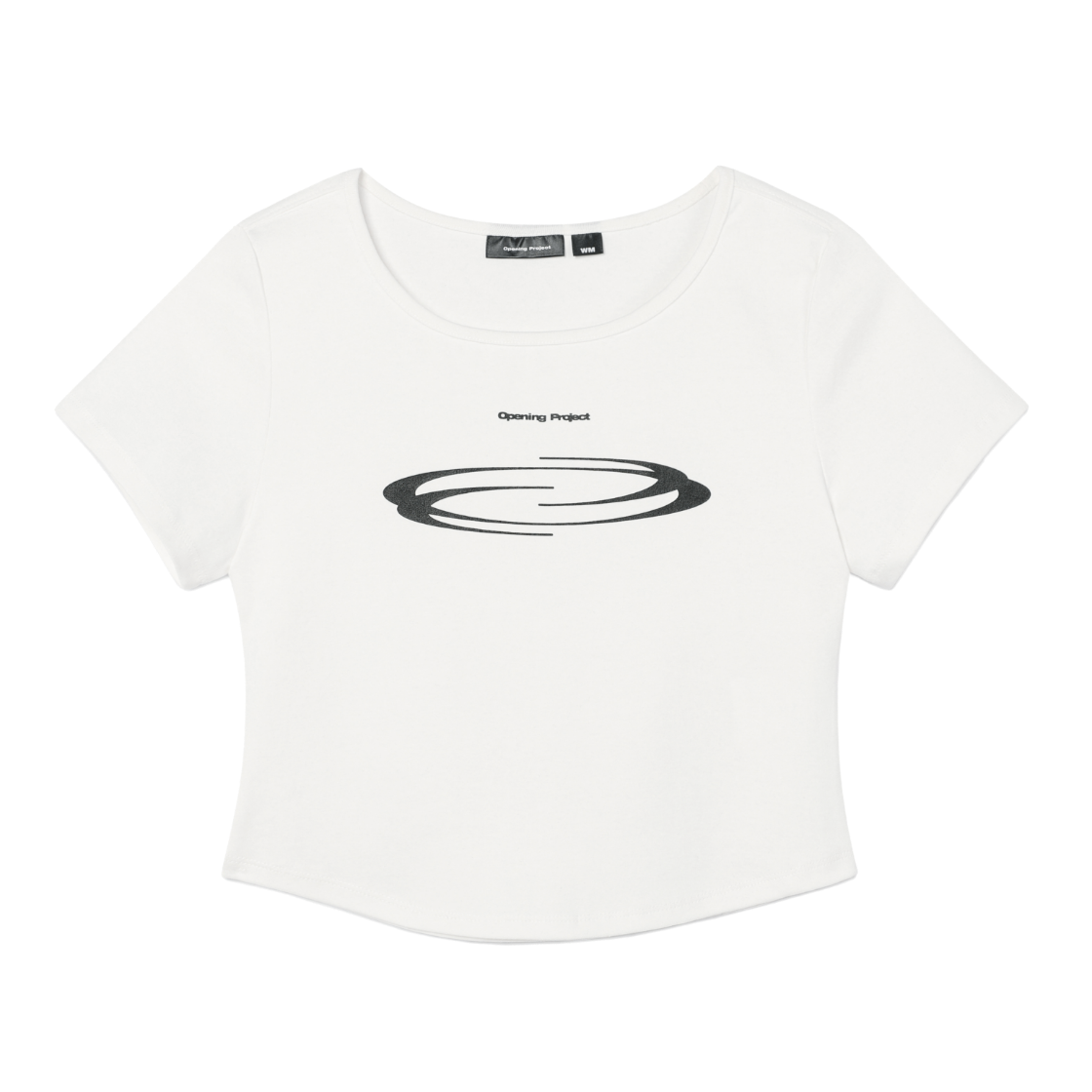 【OPENING PROJECT】W Cropped Symbol T Shirt ☆2024SS新作☆OPENING PROJECT☆W CROPPED SYMBOL T SHIRT