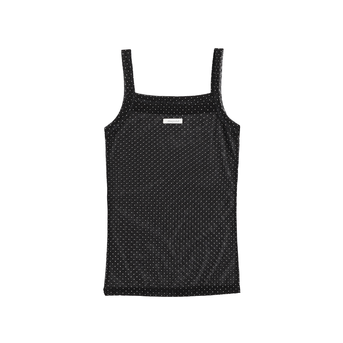 F25QB134BL Fancy Club 3-Way Dot Mesh Layered Sleeveless Sky Blue - #5