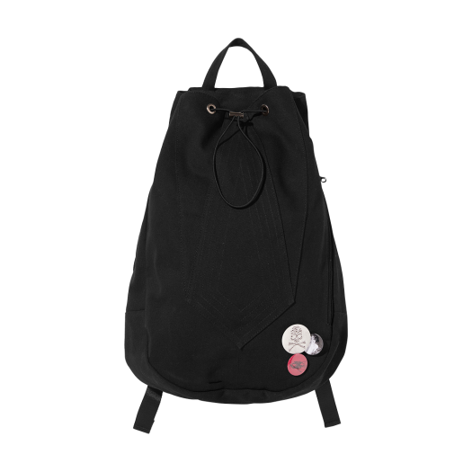 SDESBA006 Suade Solo Ruck Sack Black