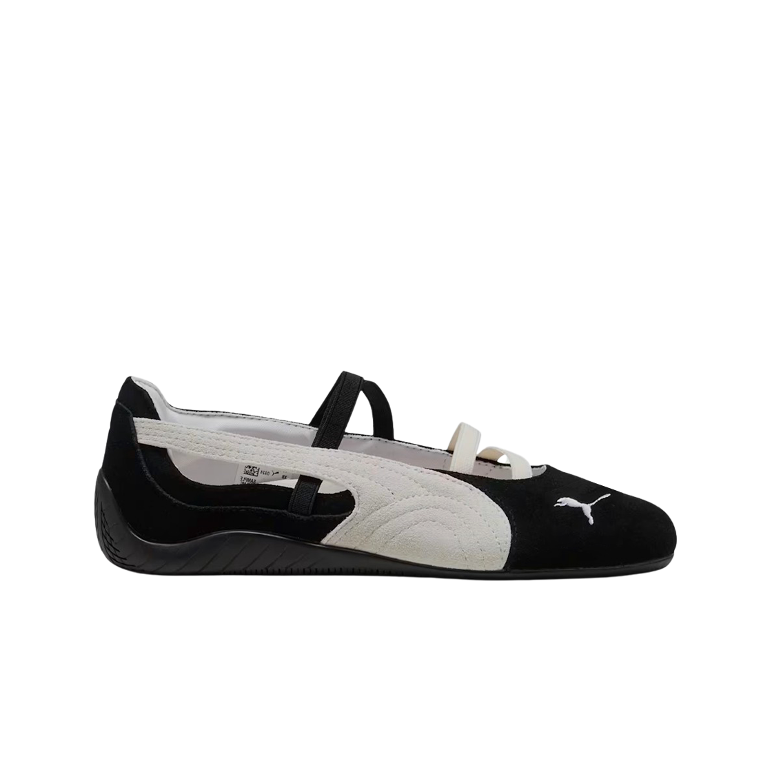 (W) 푸마 스피드캣 발레 스웨이드 푸마 블랙 푸마 화이트((W) Puma Speedcat Ballet Suede Puma Black Puma White)