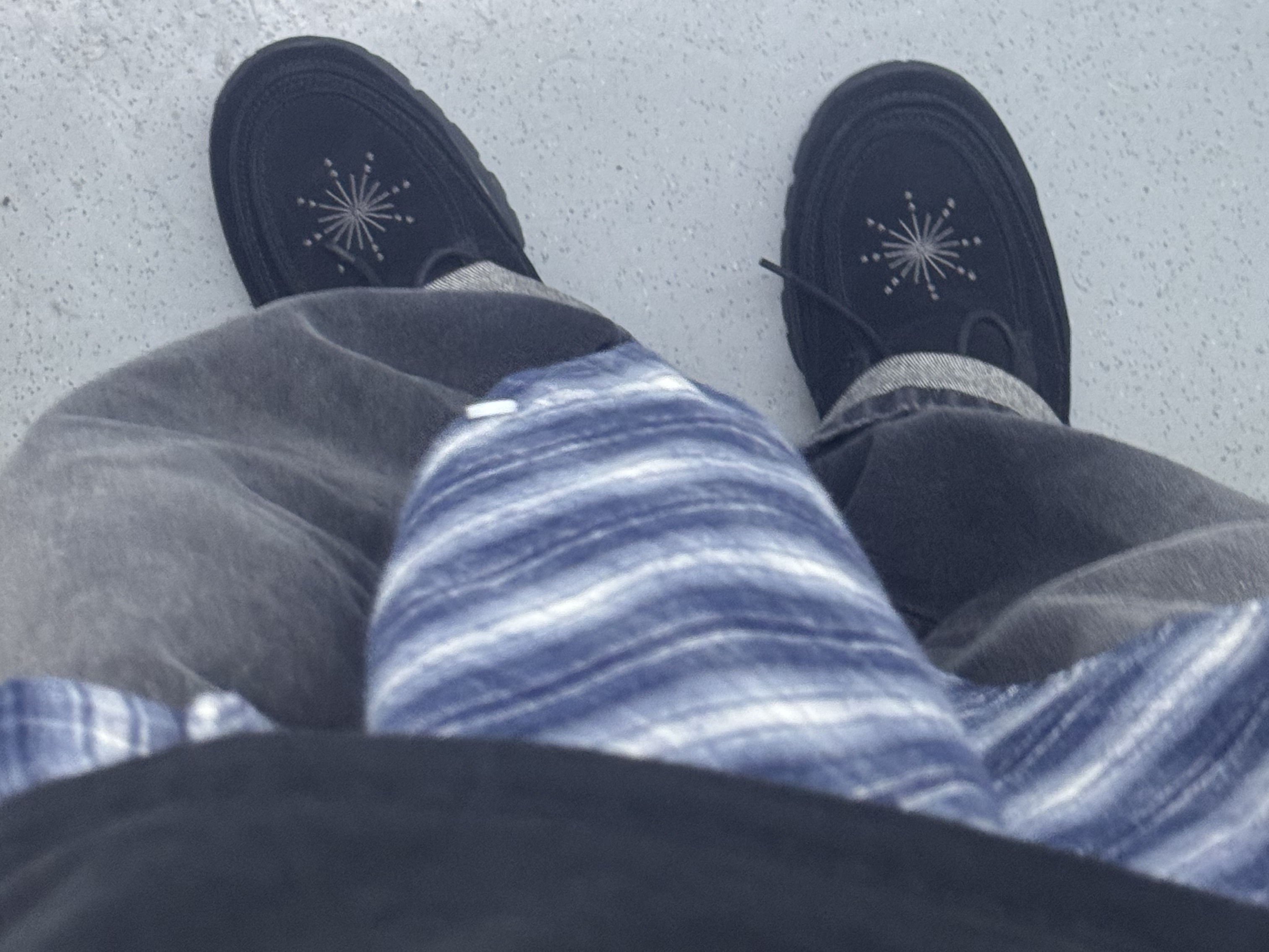 [KREAM 단독] Millo Archive X Negative Three Crescendo Desert Boots Black 착용 스타일
