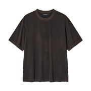 Hatchingroom VTG Bone T-shirt 1/2 Washed Black