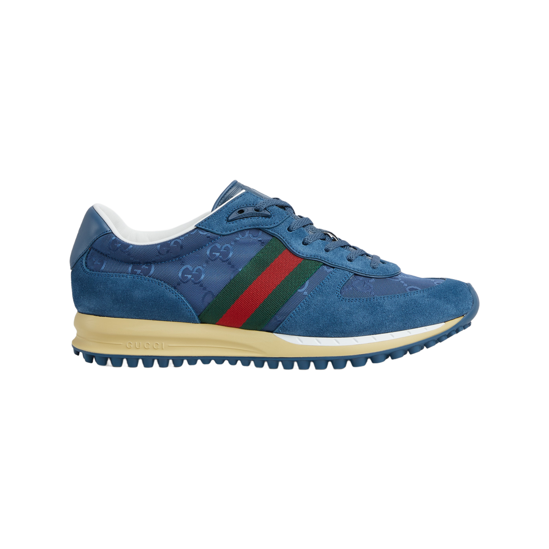 832461-AAEW3-4245 Gucci Re-Motion Sneakers Blue Original GG Canvas