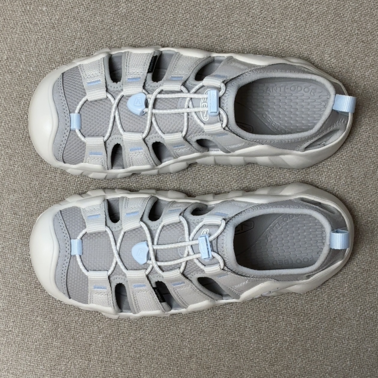 (W) Keen Hyperport H2 Sandal Alloy Skyway 착용 스타일 - 2