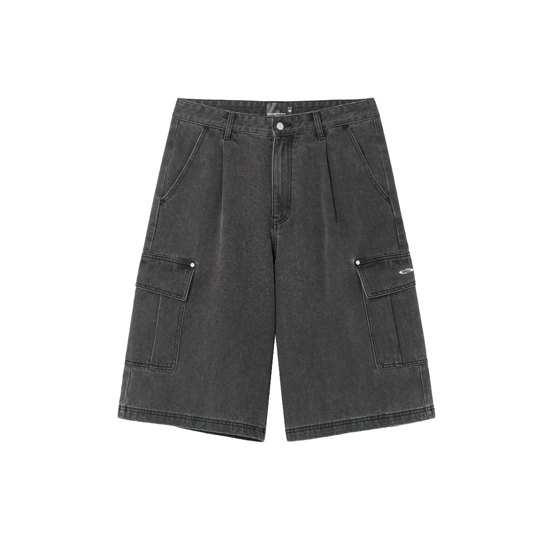 OP252UPT02CC00 Opening Project Cargo Pocket Bermuda Pant Charcoal - 대표 이미지 #1