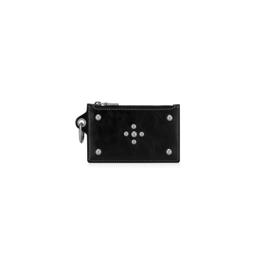 1050010 FINDKAPOOR Stud Card Wallet Black