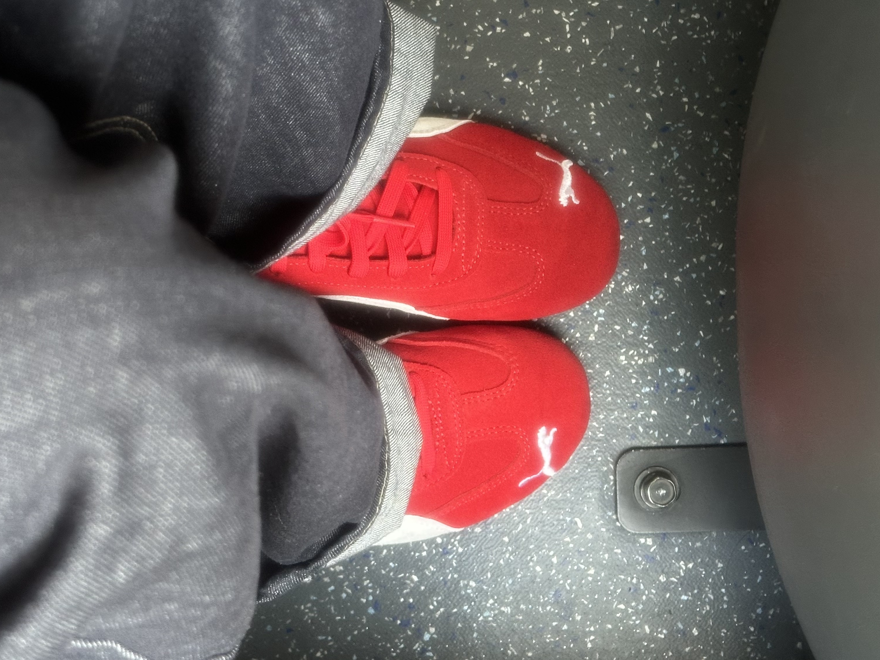 Puma Speedcat OG Red White 착용 스타일