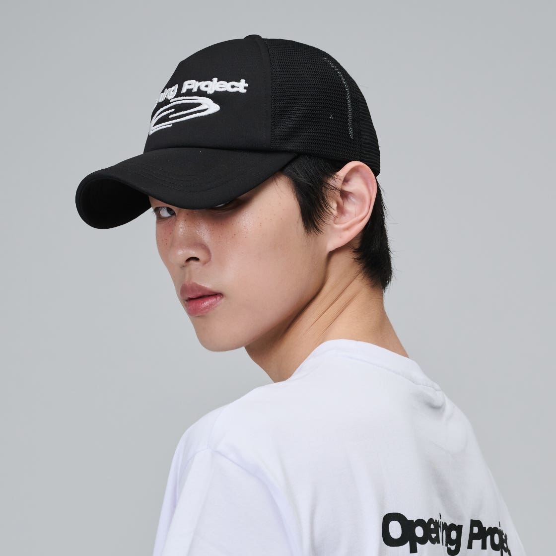OP252UAP04BK00 Opening Project Identity Mesh Cap Black - #3