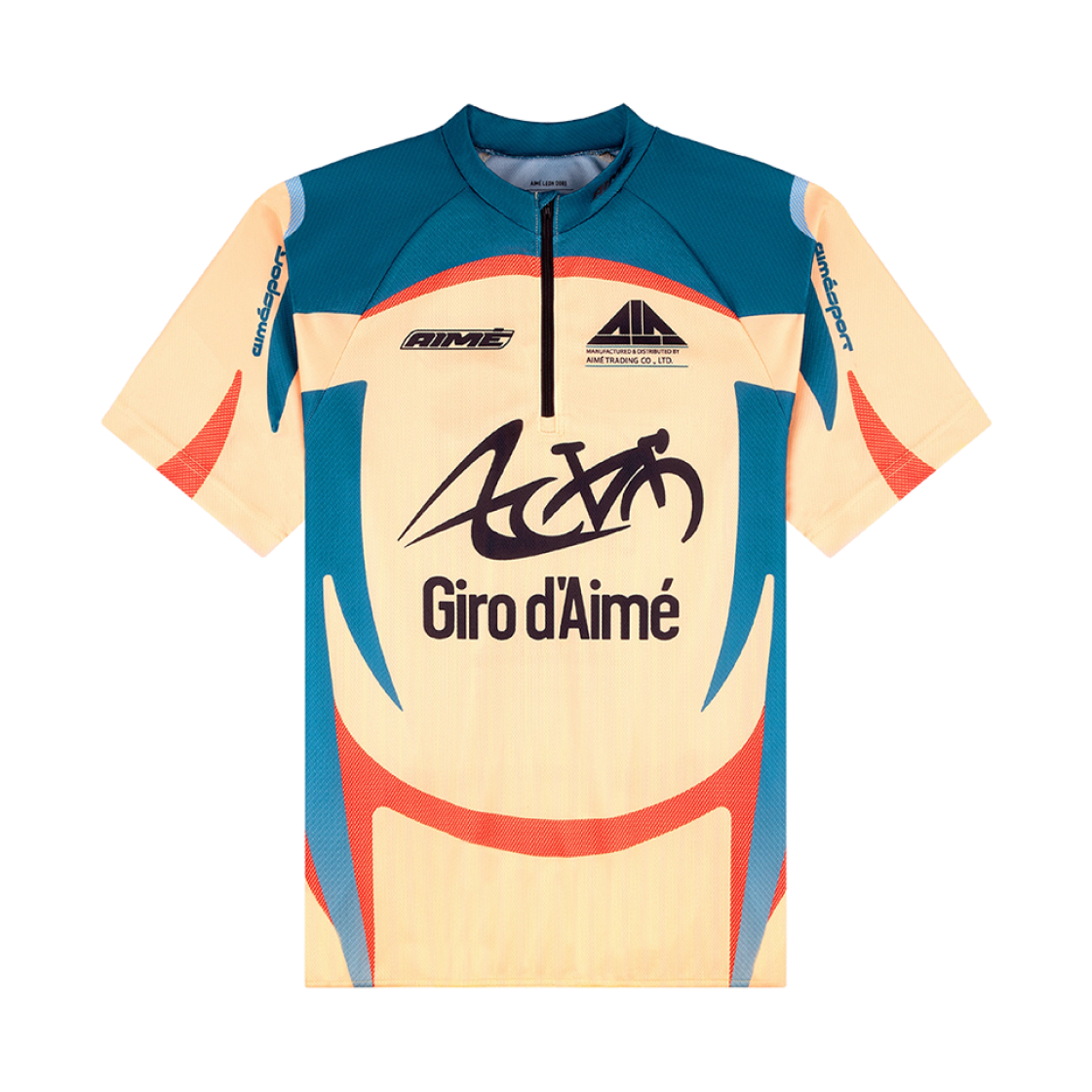 - Aime Leon Dore Cycling Jersey Warm Apricot