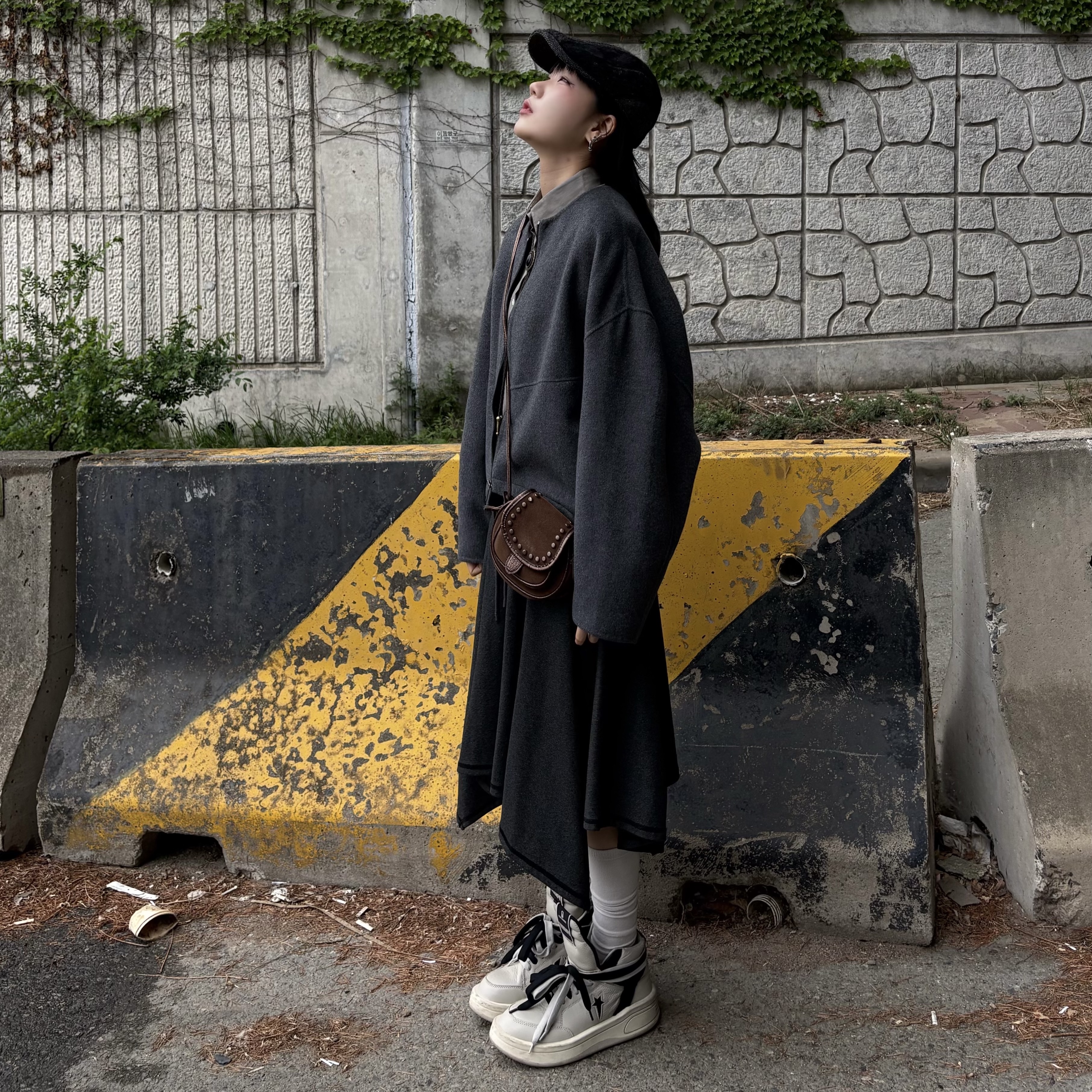 Converse x Drkshdw Turbowpn Pelican 착용 스타일 - 1