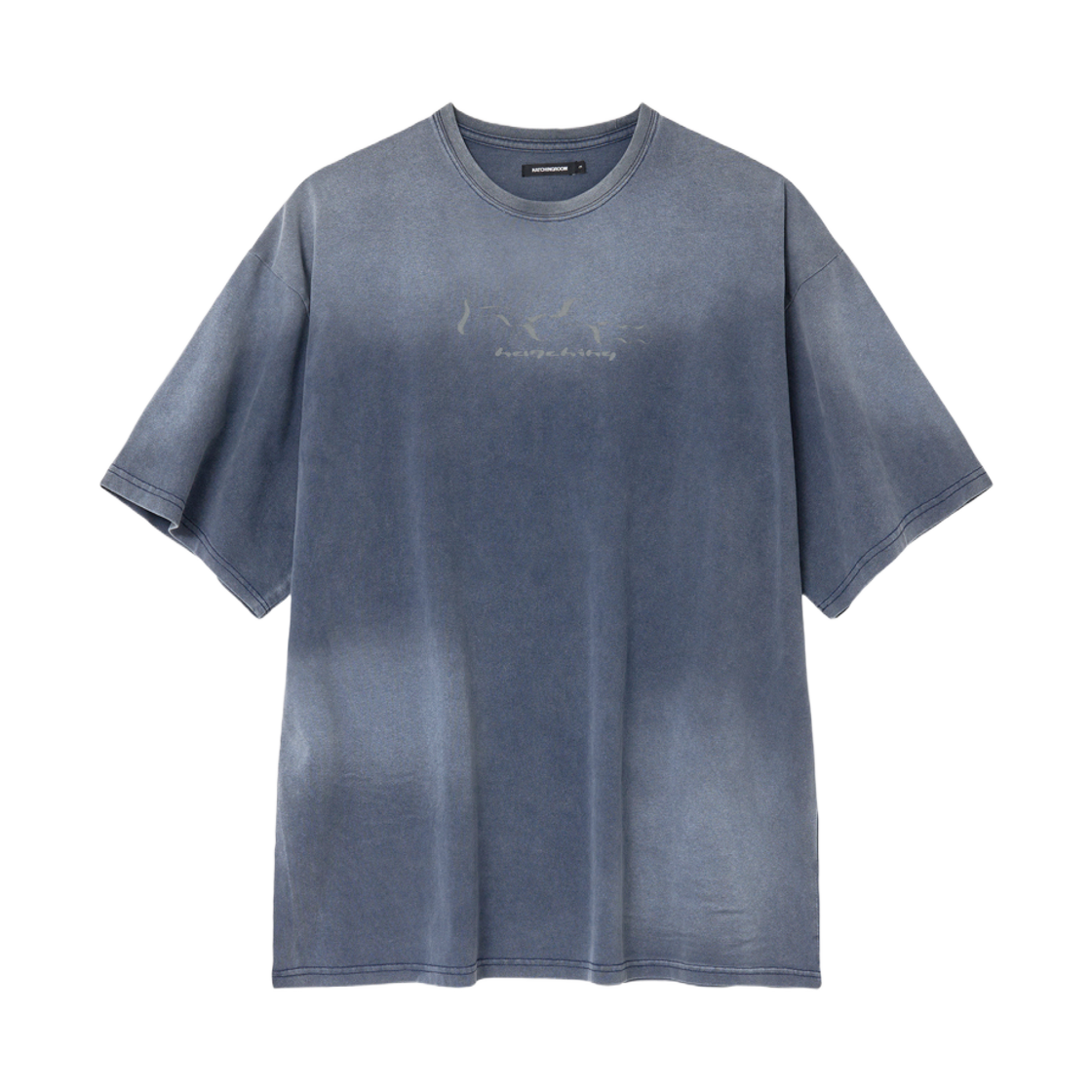 해칭룸 룸 티셔츠 블루(Hatchingroom Room T-shirt Blue) - 1