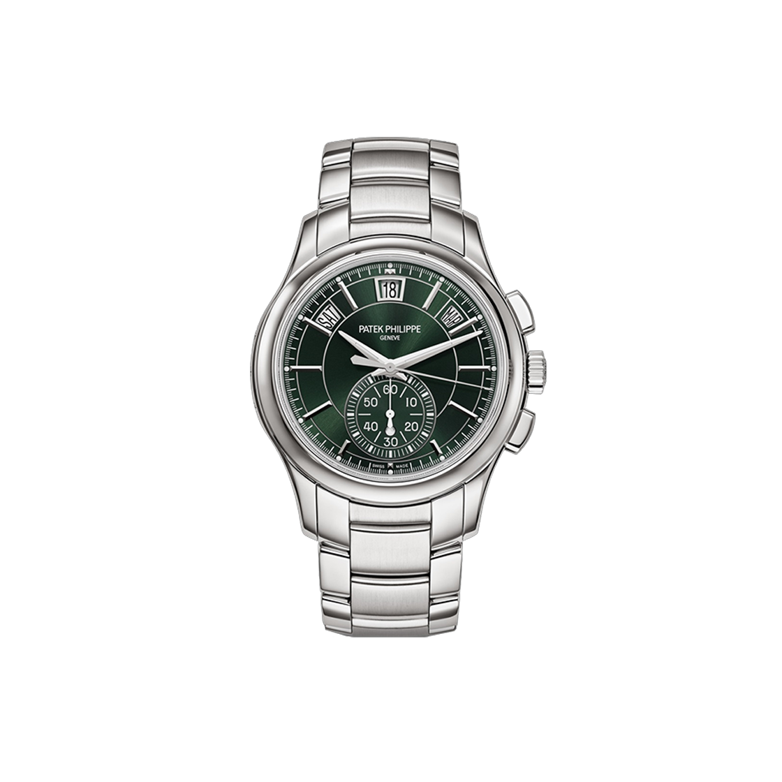 ITBH6QTTB22T Patek Philippe Complications Annual Calendar Chronograph 42 5905A Green Stick