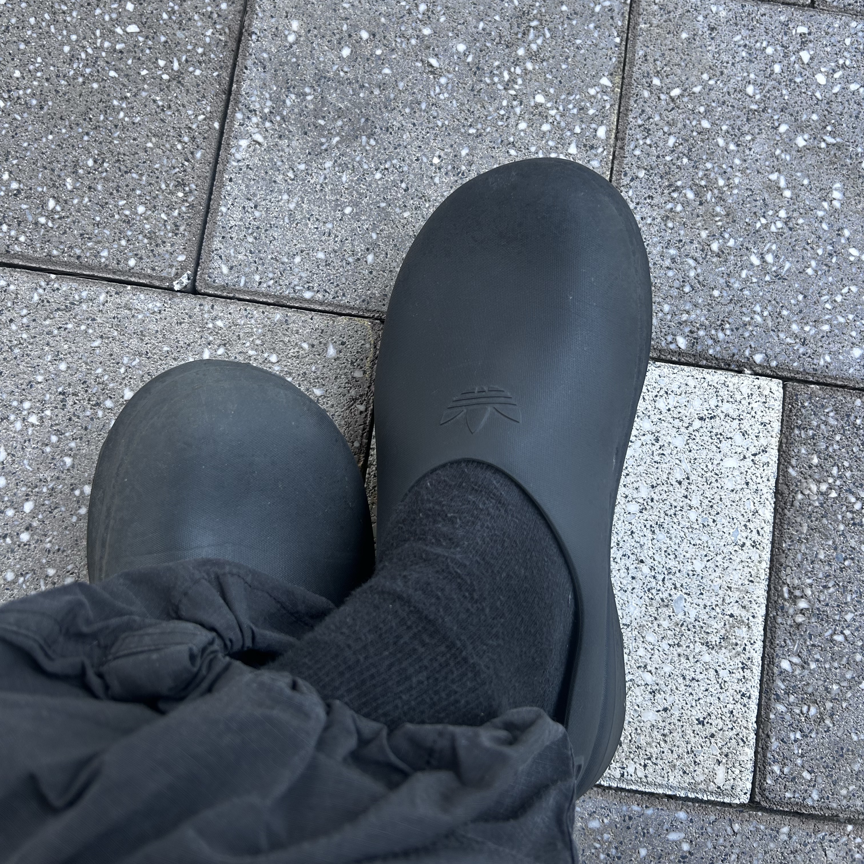 (W) Adidas Adifom Stan Smith Mule Core Black 착용 스타일