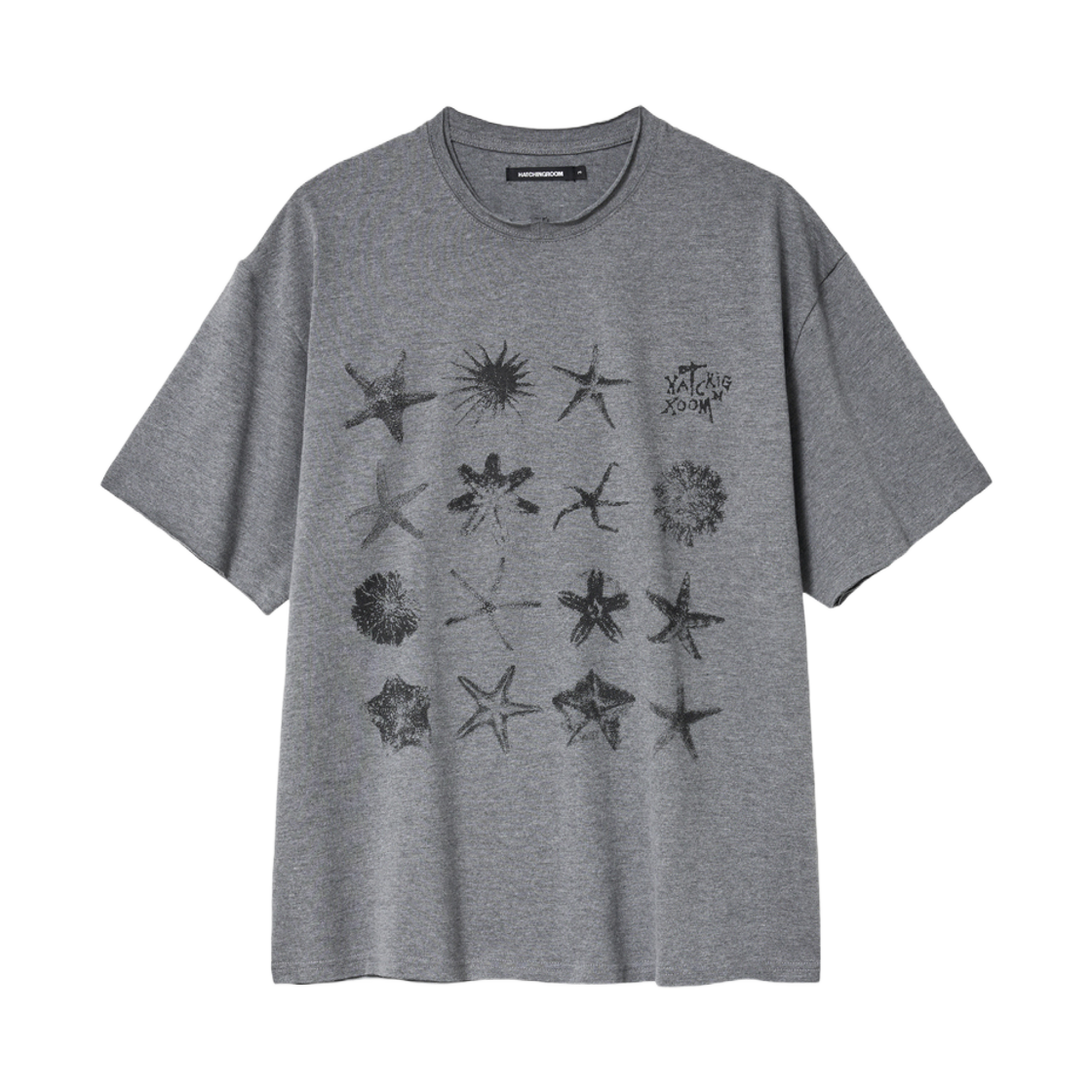 - Hatchingroom Starfish T-shirt Dark M.Grey