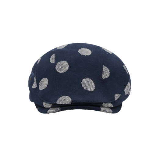 F25QE997NV Fancy Club Angel Dot Hunting Cap Navy