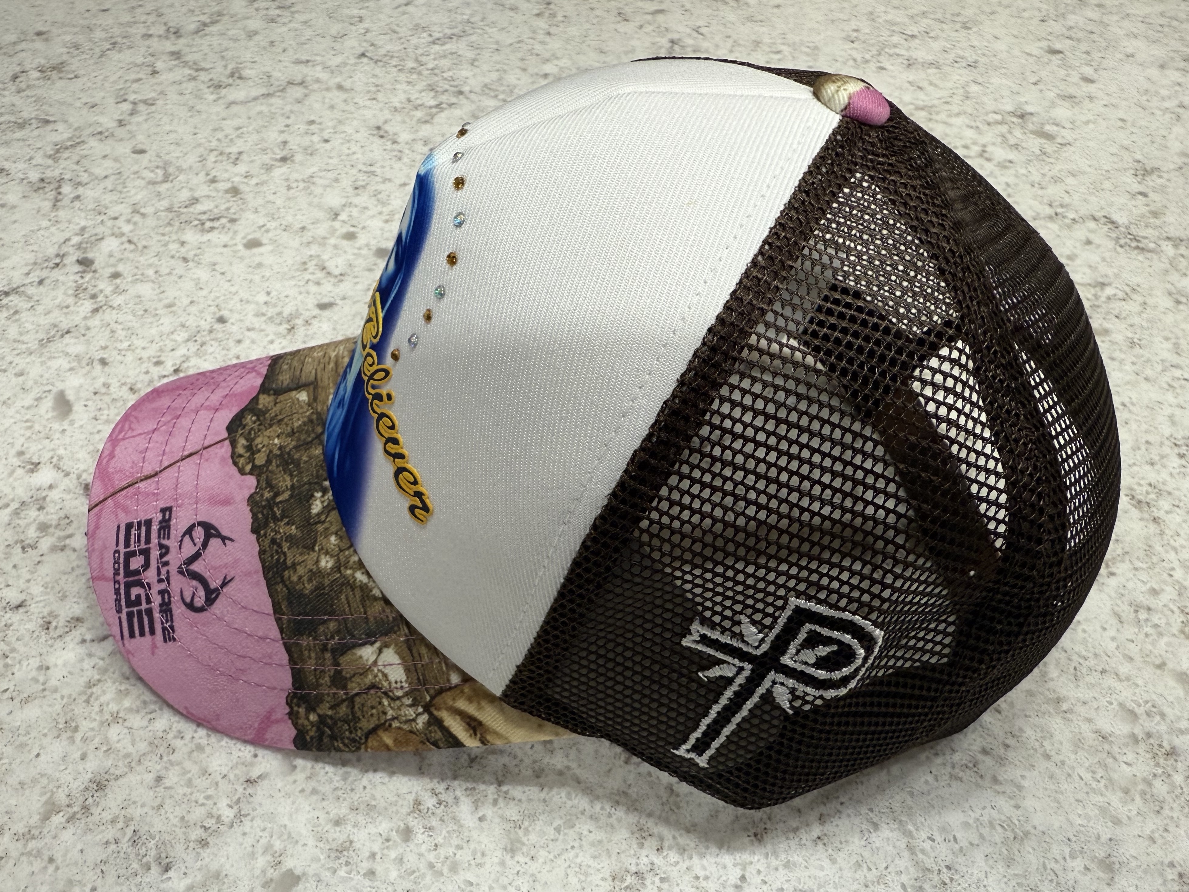 Palace 1 Truth Trucker Realtree Edge Pink - 25SS 착용 스타일 - 5