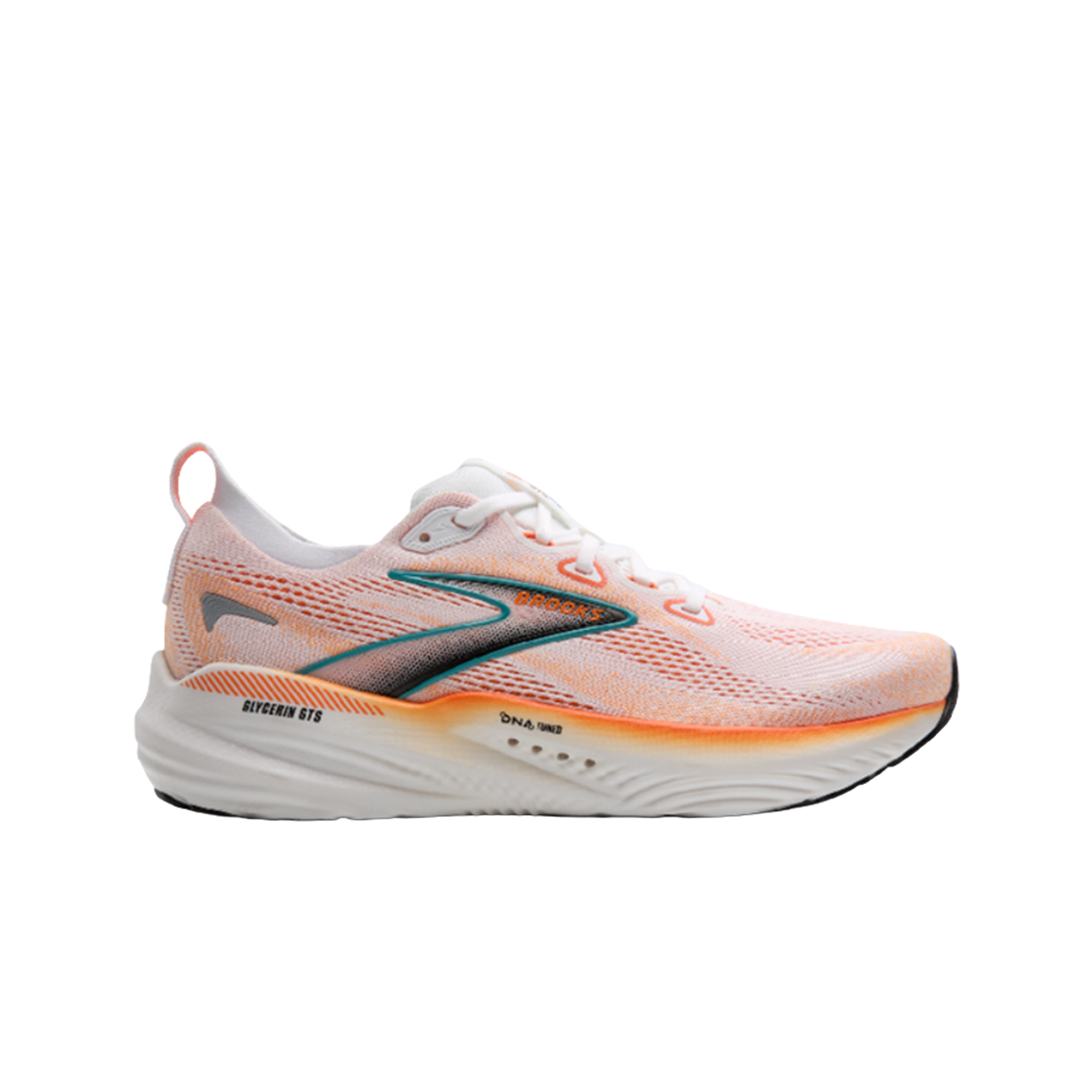 브룩스 러닝 글리세린 GTS 22 화이트 - D 미디움(Brooks Running Glycerin GTS 22 White - D Medium)