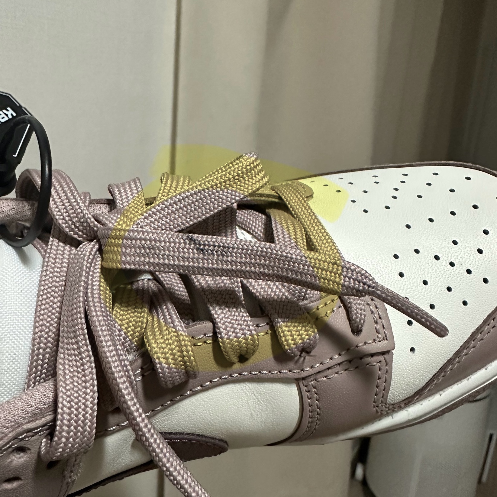 (W) Nike Dunk Low Sail Diffused Taupe 착용 스타일