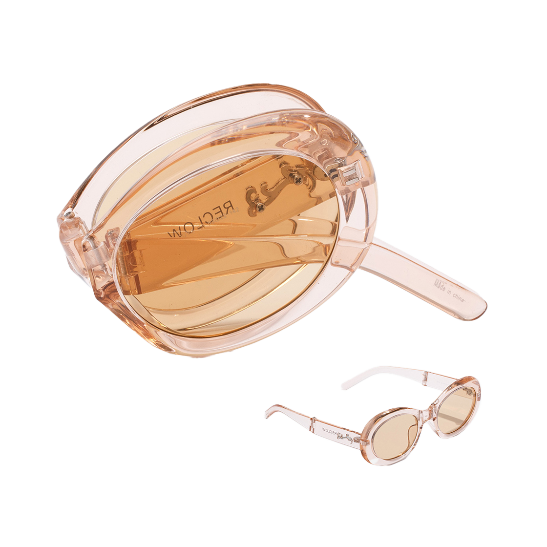 Duye Sunglass Peach RECLOW Duye Sunglass Peach