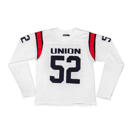 P0000BXI Sundayoffclub Domenica N.52 Rugby Shirt Off White