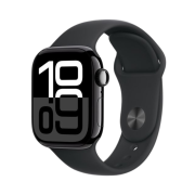 Apple Watch Series 10 42mm GPS Jet Black Aluminium Case with Sport Band M/L Black (Korean Ver.)