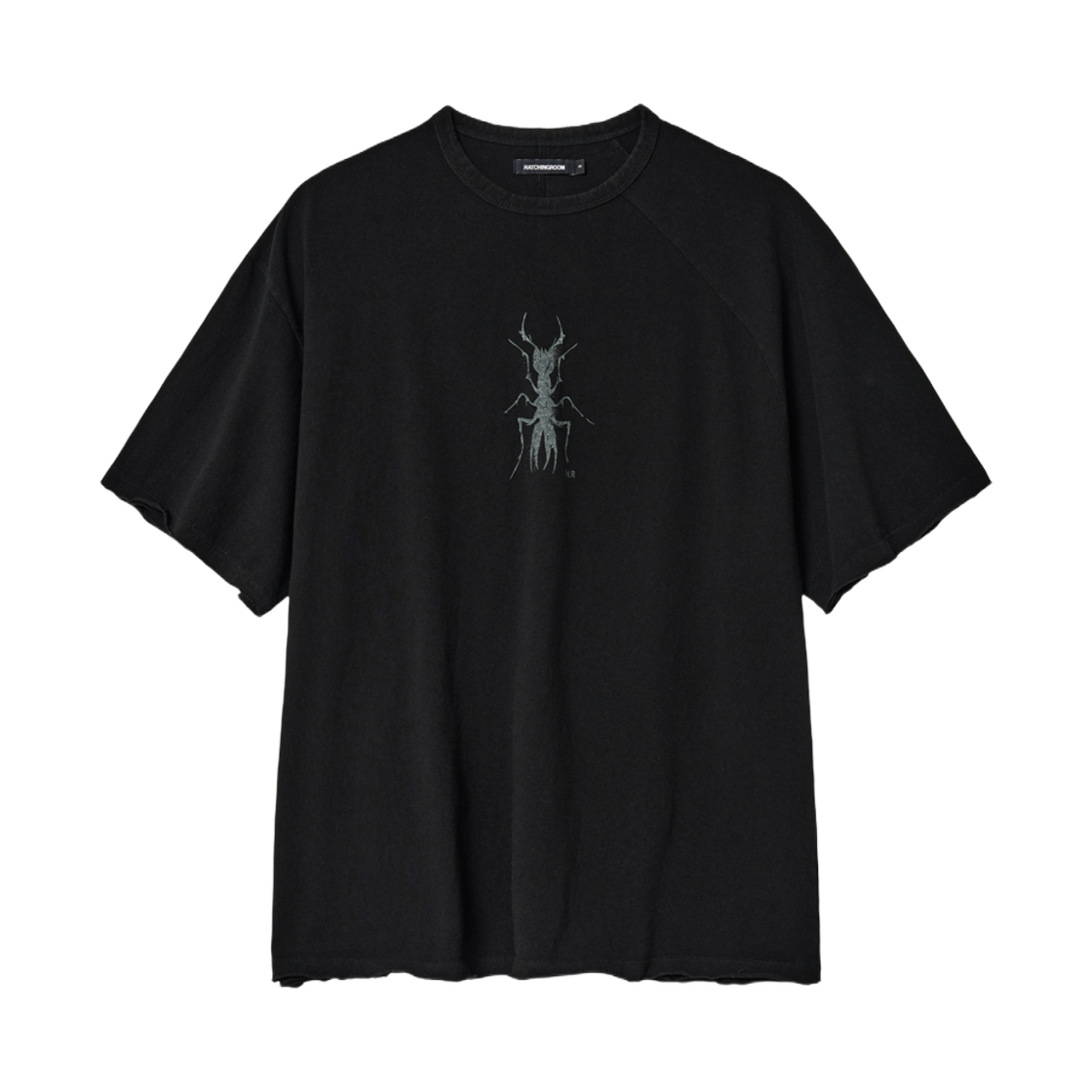 해칭룸 앤트 티셔츠 블랙(Hatchingroom Ant T-shirt Black) - 1