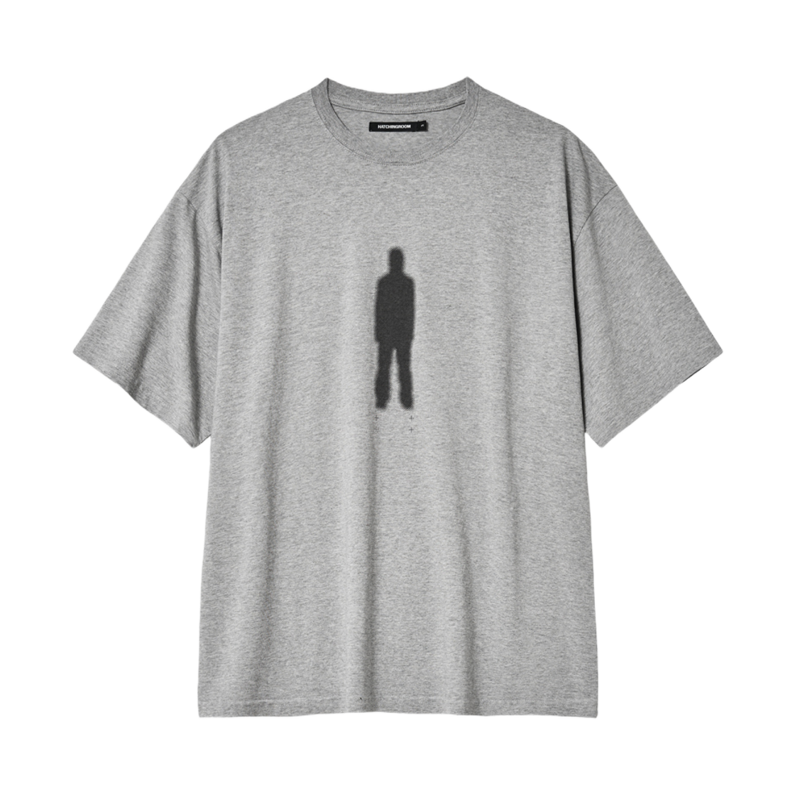 해칭룸 빈티지 고스트 티셔츠 1/2 워시드 M.그레이(Hatchingroom VTG Ghost T-shirt 1/2 Washed M.Grey)