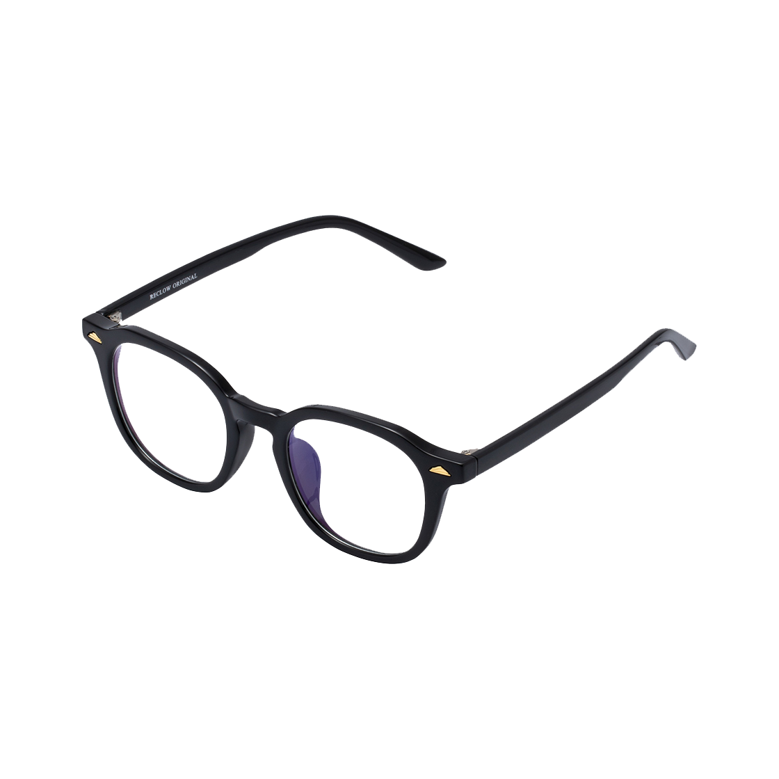 Yleen Gold Blue Light Glass Black RECLOW Yleen Gold Blue Light Glass Black