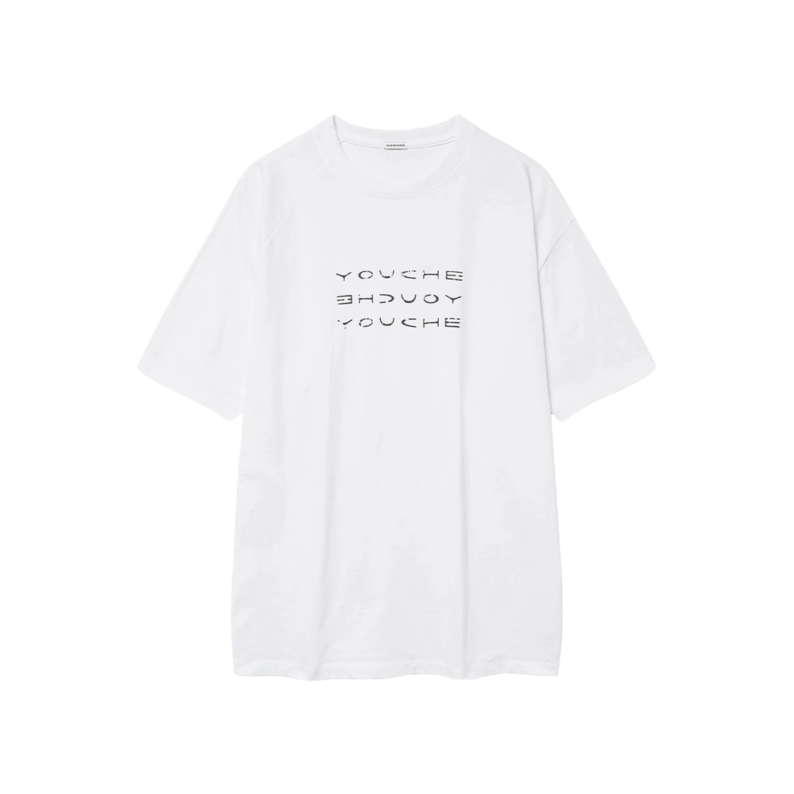 유체 에스알 듀얼 반팔티셔츠 화이트(YOUCHE SR Dual Short Sleeve Tee White)