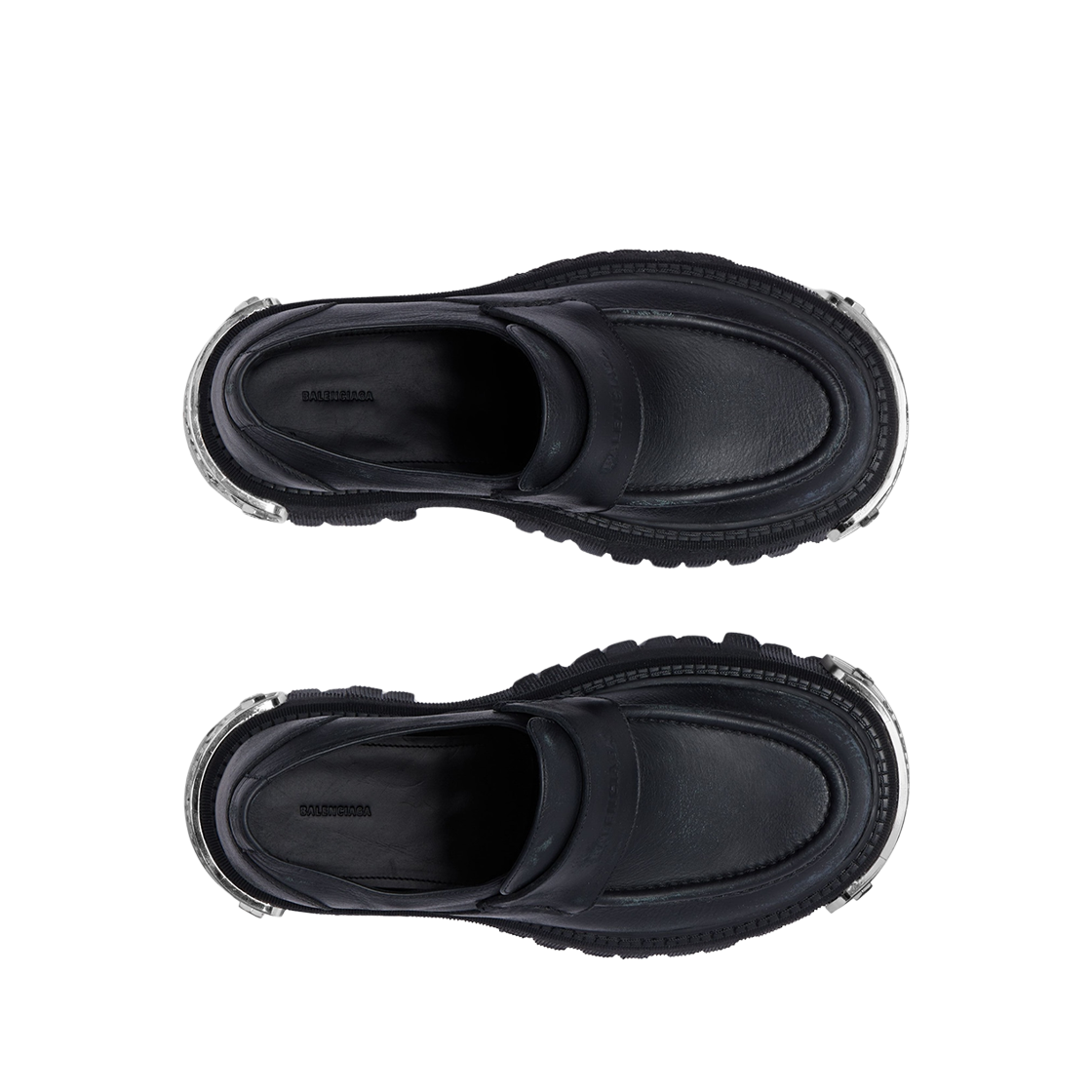 발렌시아가 트랙터 로퍼 블랙(Balenciaga Tractor Loafers Black) - 2