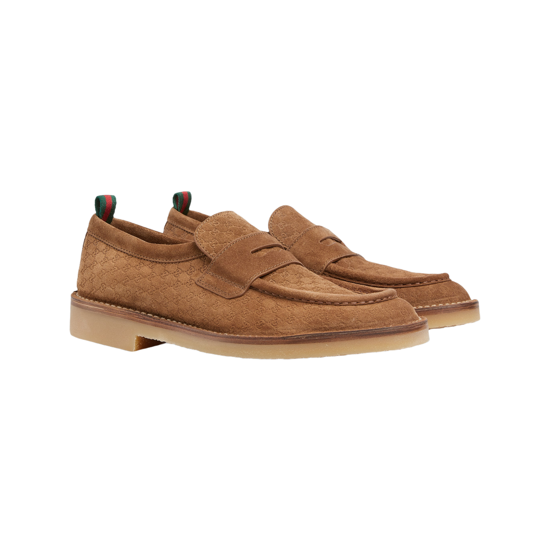 구찌 로퍼 웹 카멜 GG 스웨이드(Gucci Loafer with Web Camel GG Suede) - 2