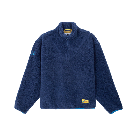 F24F07FNVY OSTRYA Bluebird Shearling Fleece Navy