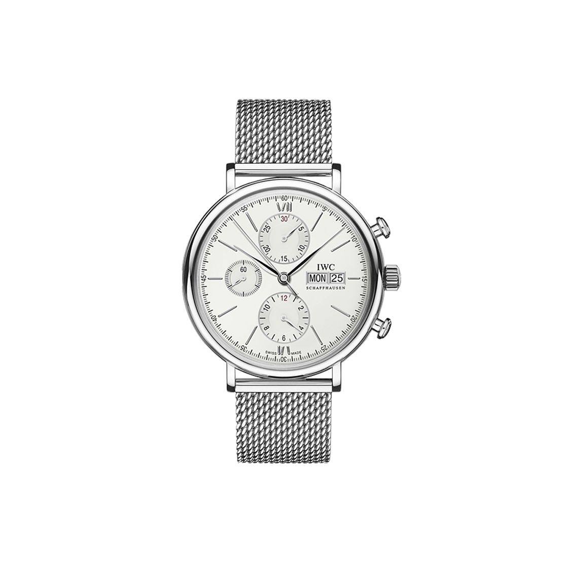 IT457TK5NE4L IWC Portofino Chronograph 42 IW391011 Silver Stick - 대표 이미지 #1