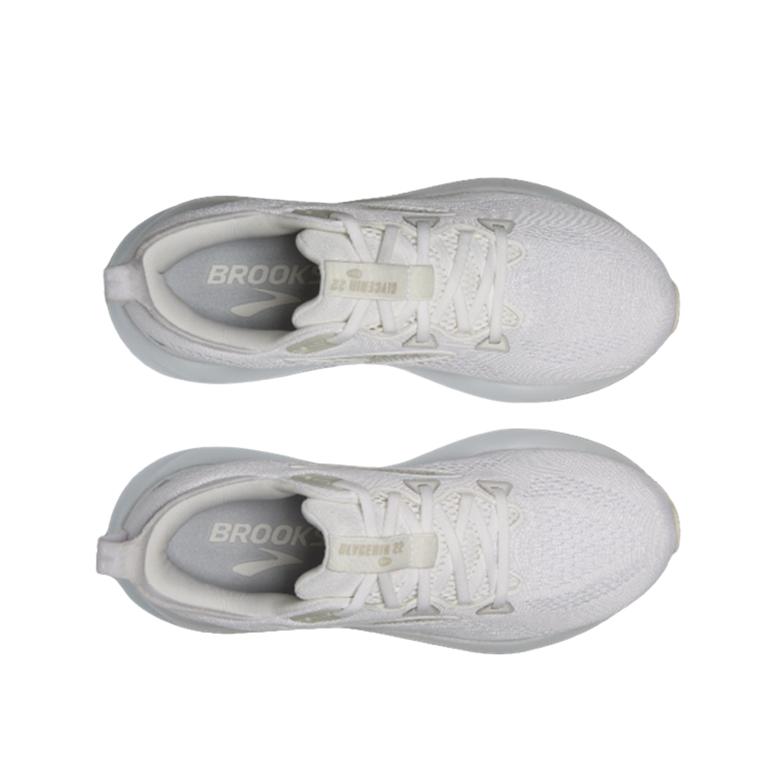 (W) 브룩스 러닝 글리세린 22 화이트 - B 미디움((W) Brooks Running Glycerin 22 White - B Medium) - 2