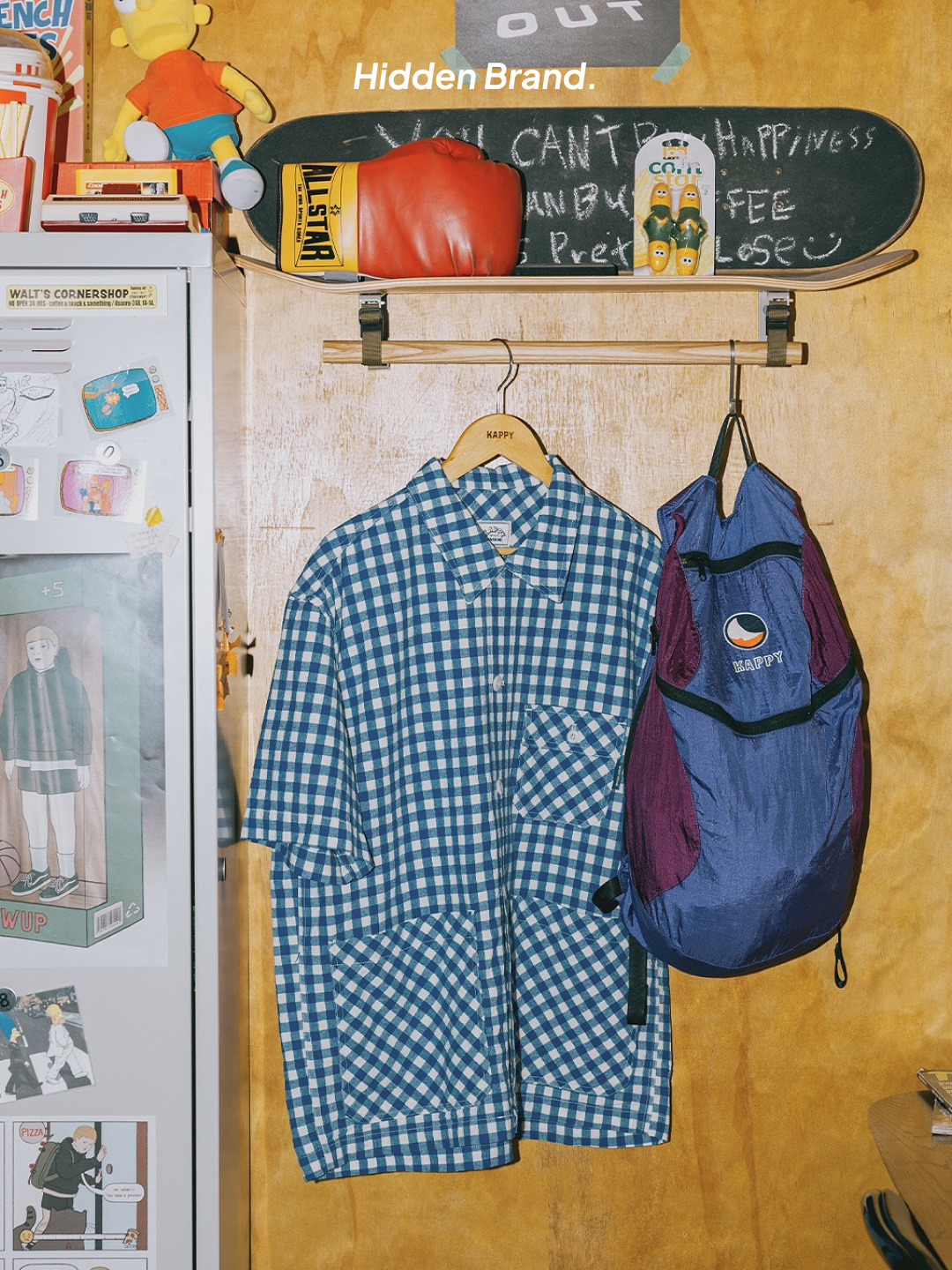 Ticket To The Moon Recycled Sling Bag Army Green Brown, Ticket To The Moon Sling Bag Plum Cloud 착용 스타일 - 9